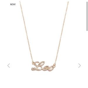 Leo zodiac necklace